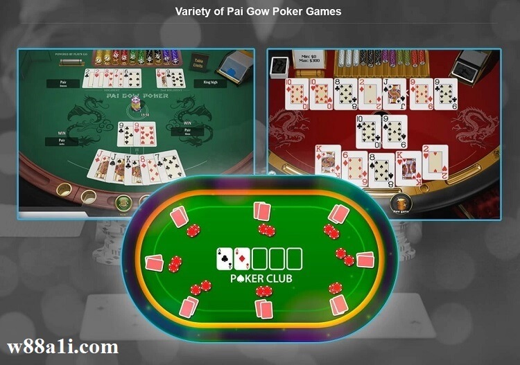 Petunjuk cara bermain Pai Gow Poker detail dan mudah dipahami di W88