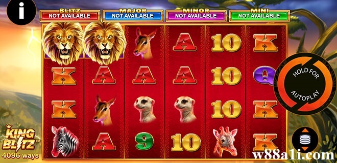 Slot King Blitz – Perburuan Raja Singa