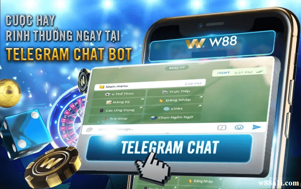 Panduan Pengguna Telegram W88 – Taruhan olahraga dalam 5 menit